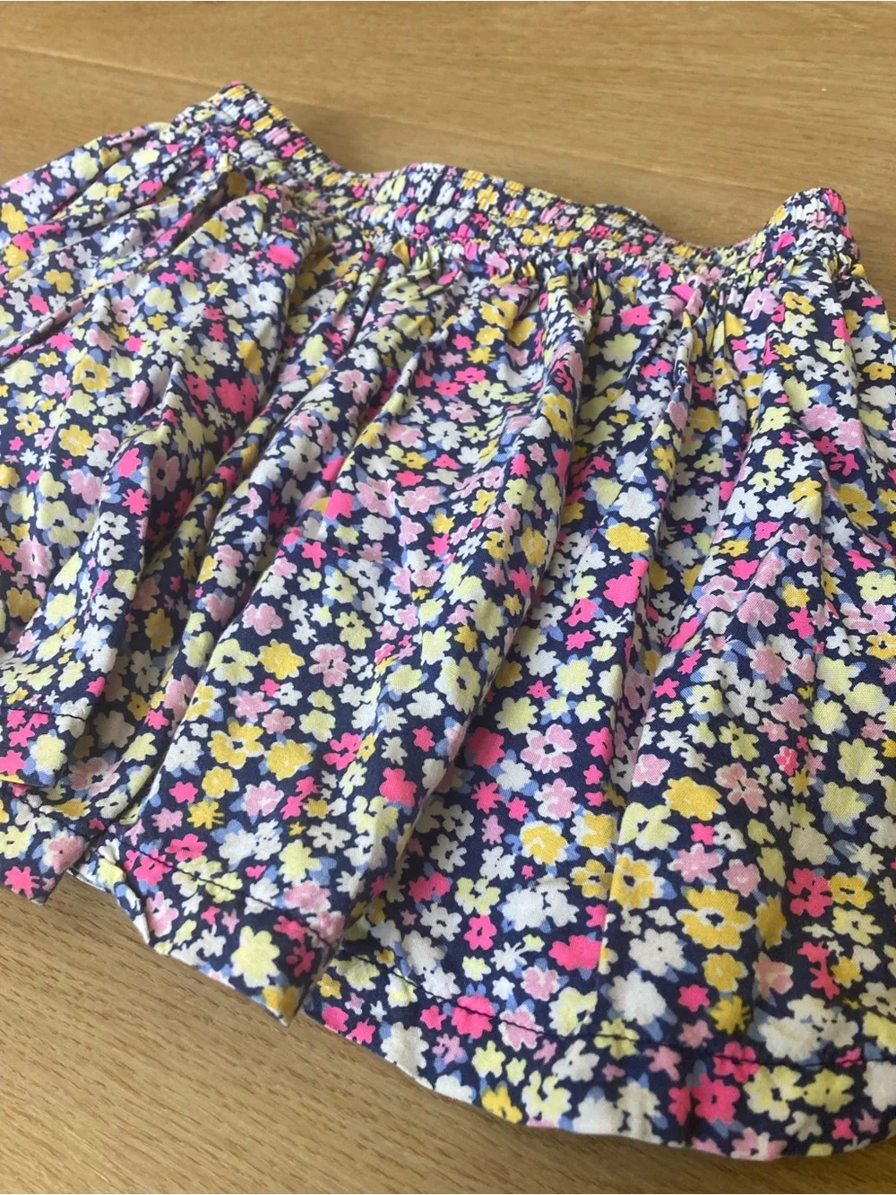 OshKosh B'gosh Multicolor Floral Elastic Waist Flowy Skirt